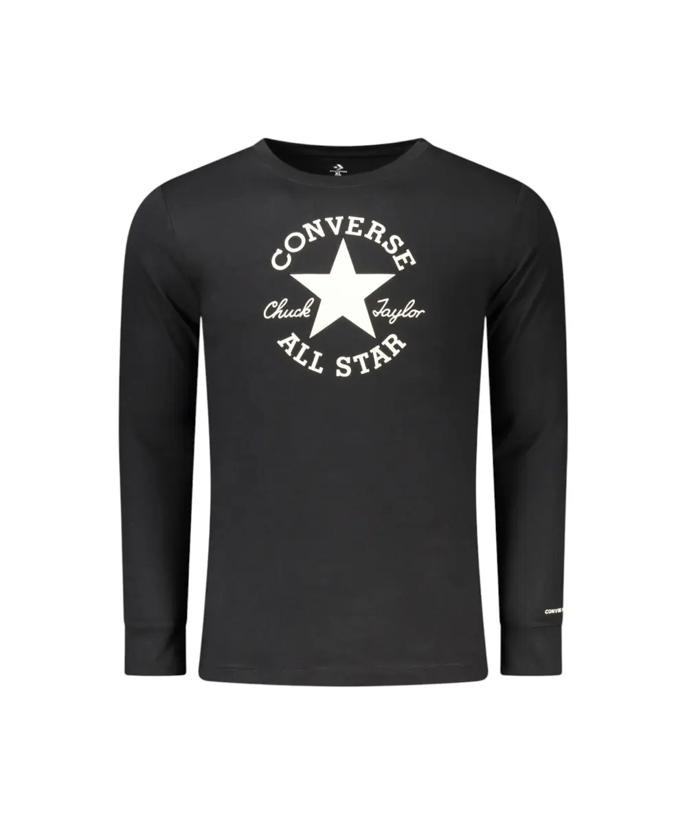 Converse - Παιδικό Μακρυμάνικο T-Shirt 9CG400-023 Μαύρο
