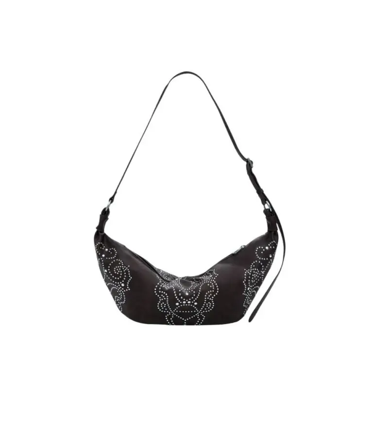 Desigual - Γυναικεία Τσάντα Ώμου Poker Face Munste 25WAXP33-6009 Καφέ