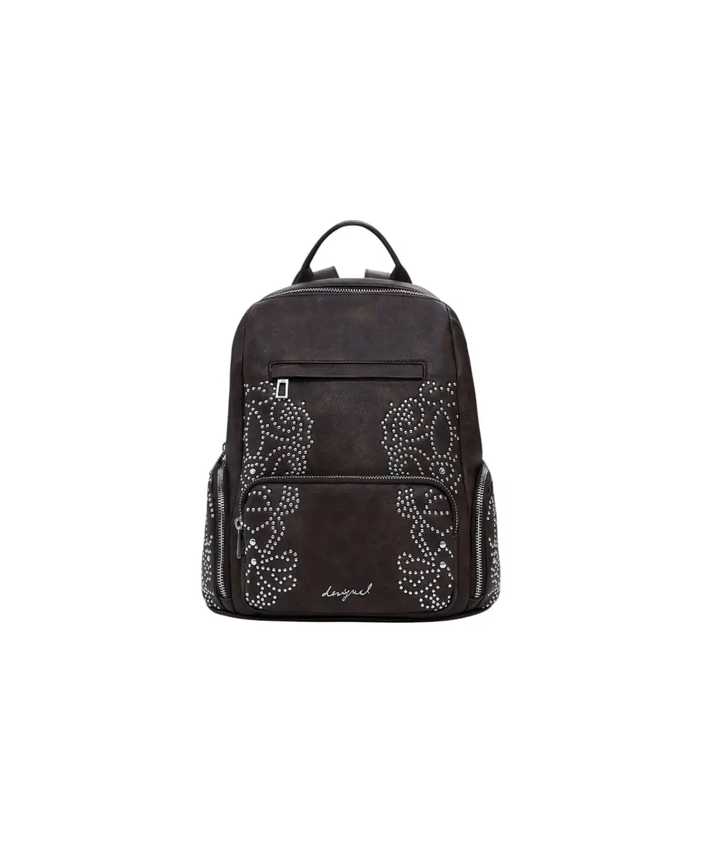 Desigual - Γυναικεία Τσάντα Πλάτης Poker Face Chester M 25WAKP22-6009 Καφέ