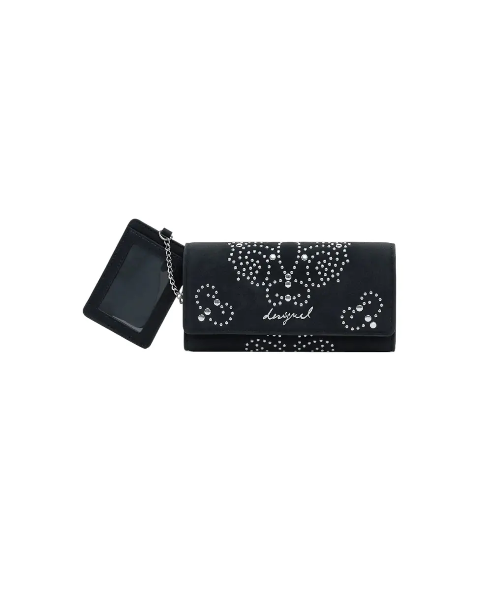 Desigual - Γυναικείο πορτοφόλι POKER FACE MARIONA 25WAYP46-2000 Μαύρο