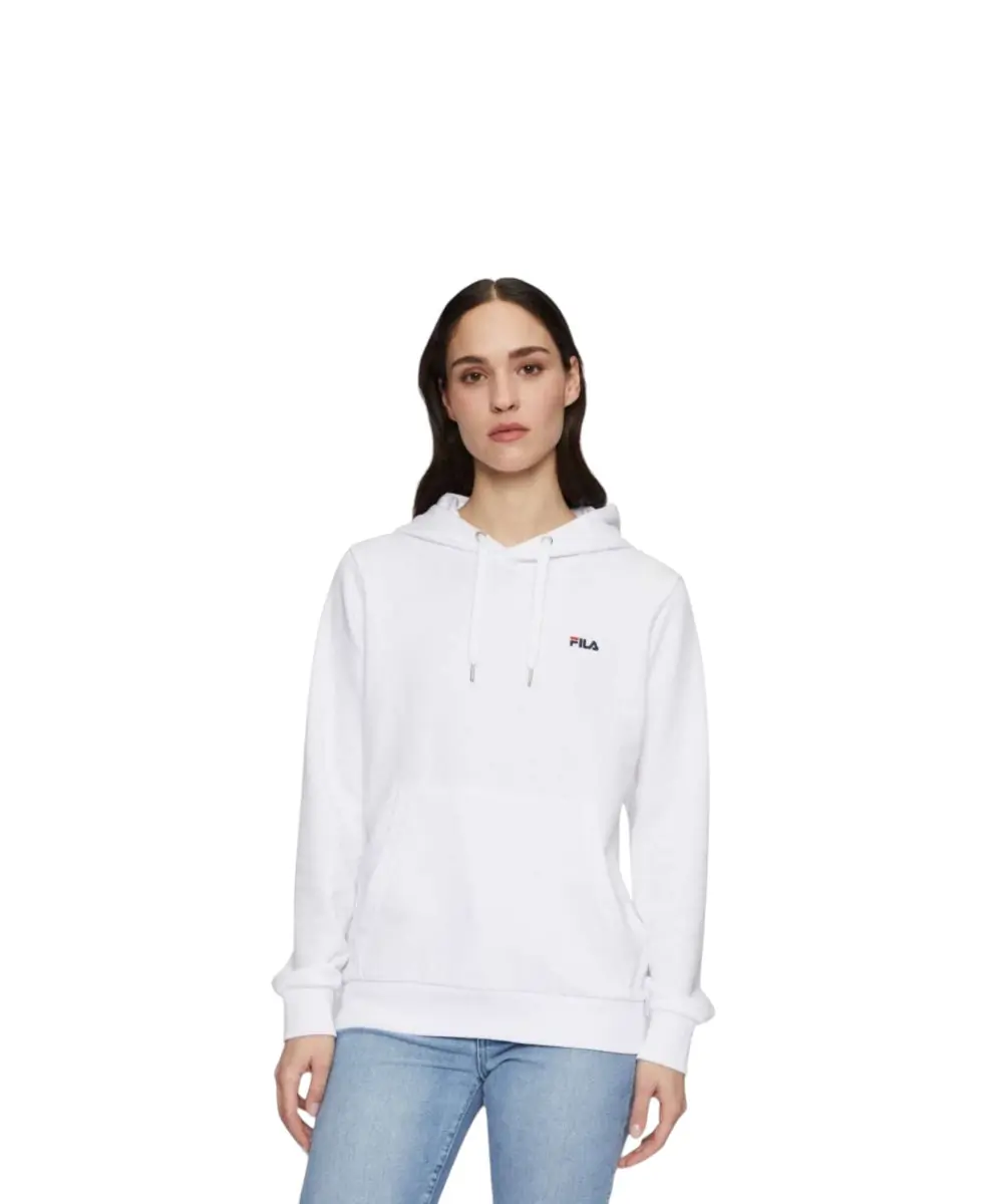 Fila - Γυναικεία Μπλούζα Με Κουκούλα Lierna FAW1054-10001 Λευκό