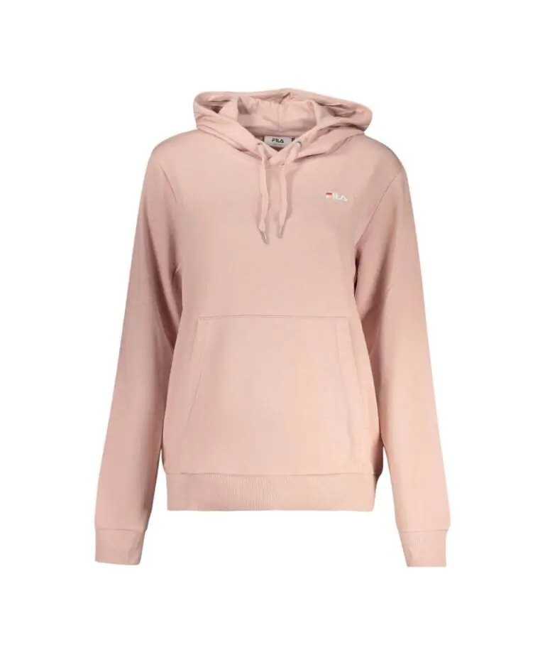 Fila - Γυναικεία Μπλούζα Με Κουκούλα Lierna FAW1054-40029 Ροζ