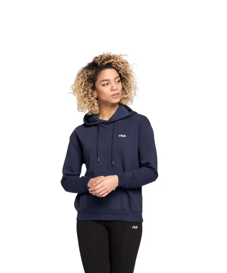 Fila - Γυναικεία Μπλούζα Με Κουκούλα Lierna FAW1054-50004 Μπλε