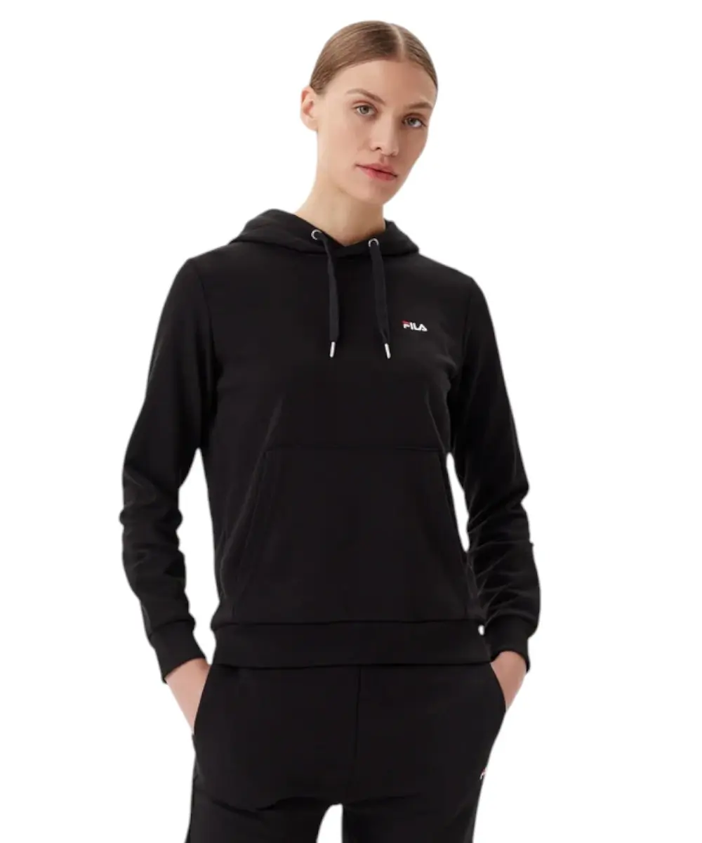 Fila - Γυναικεία Μπλούζα Με Κουκούλα Lierna FAW1054-80010 Μαύρο