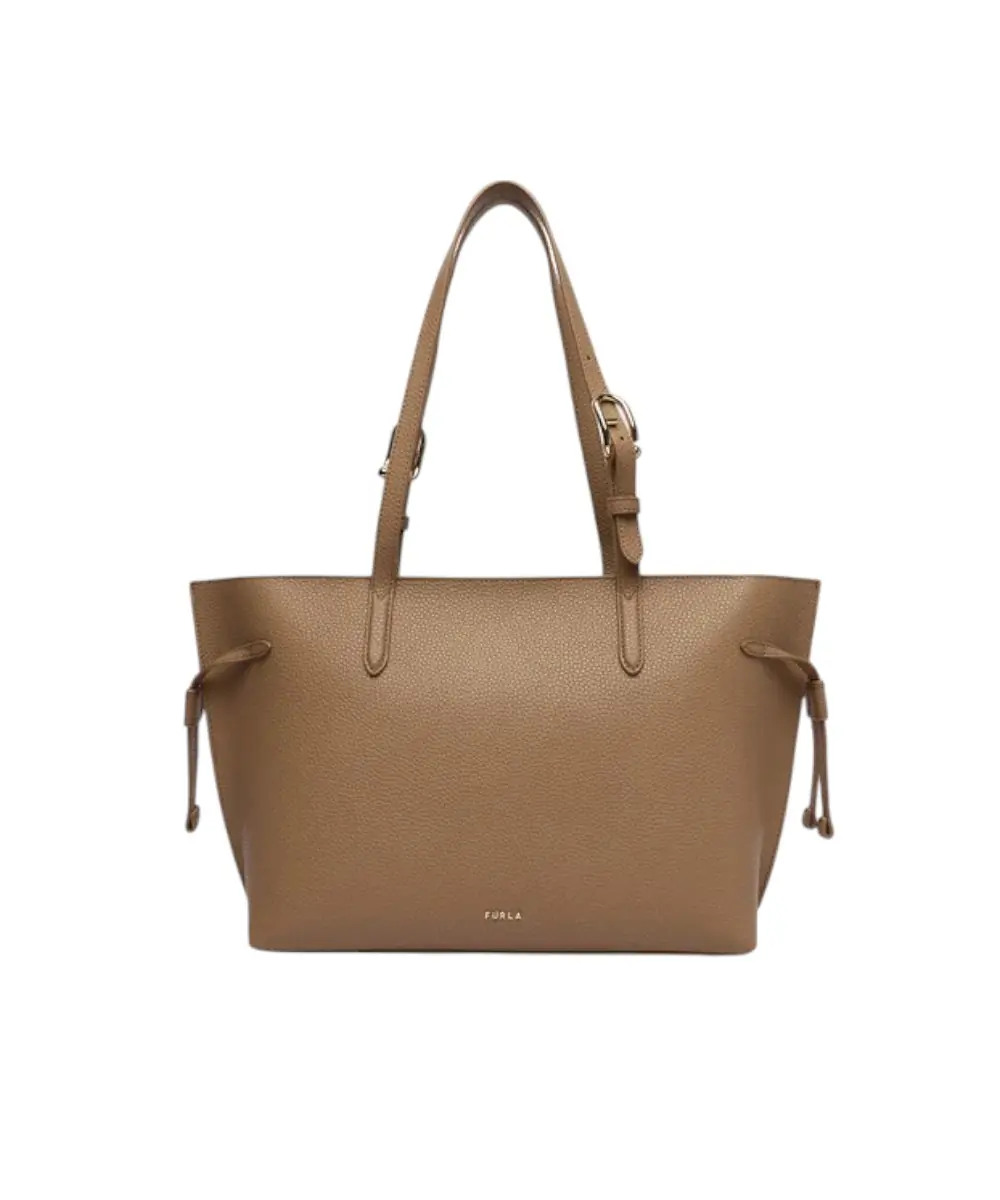 Furla - Γυναικεία Δερμάτινη Τσάντα Ώμου Ava M WB02069-BX4329-4619S Καφέ