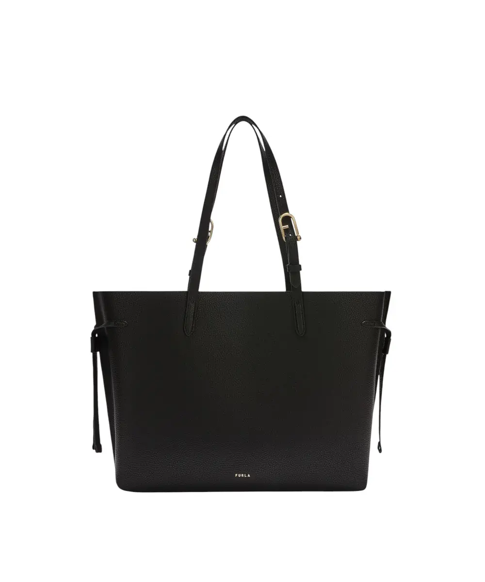 Furla - Γυναικεία Δερμάτινη Τσάντα Ώμου Ava Tote L WB02001-BX4329-3924S Μαύρο