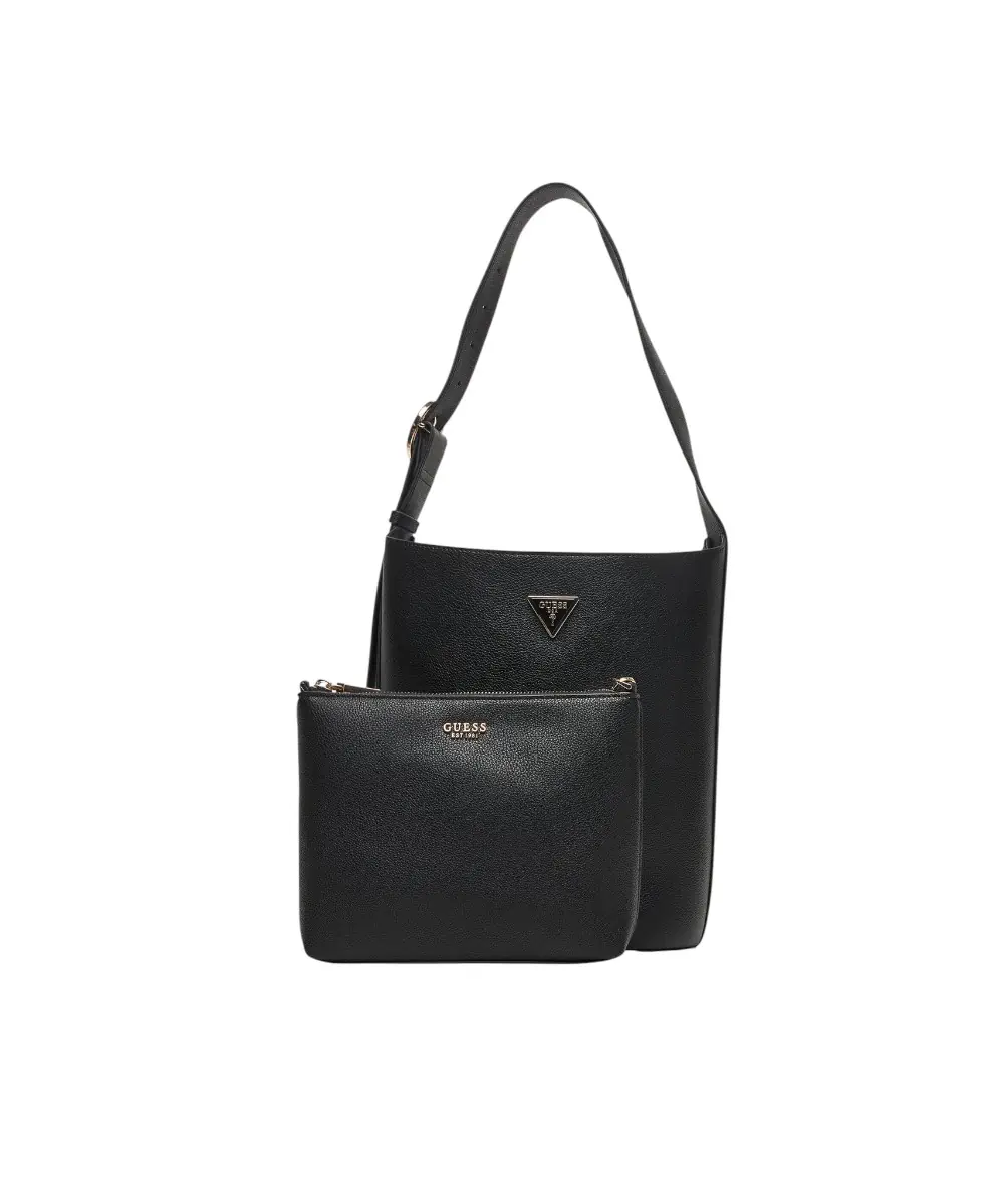Guess - Γυναικεία Τσάντα Ώμου/Χειρός Meridian II HWBG6974040-BLA Μαύρο
