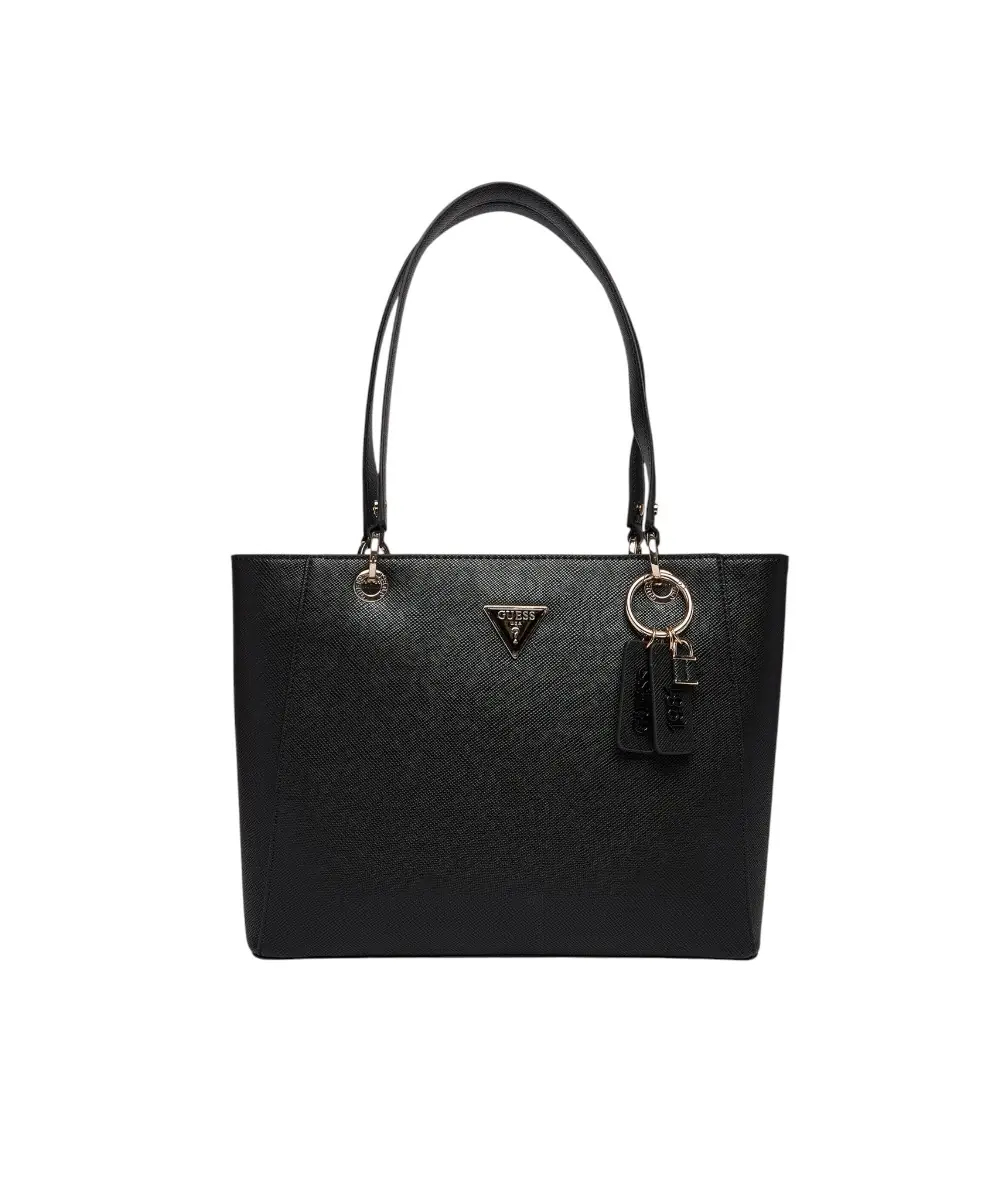 Guess - Γυναικεία Τσάντα Ώμου/Χειρός Noelle II HWZG9672250-BLA Μαύρο