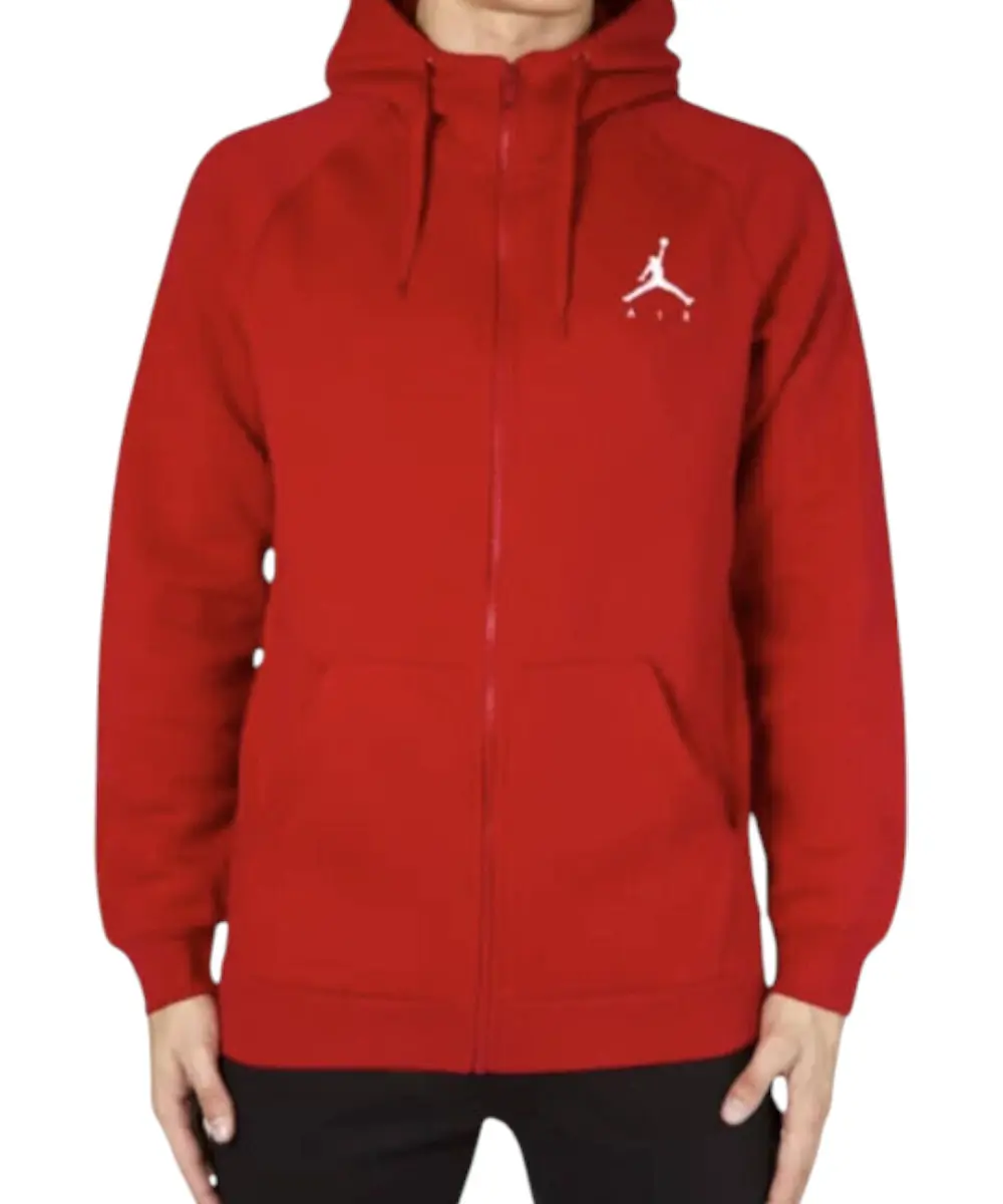 Jordan - Παιδική Αθλητική Ζακέτα Essentials Full Zip 95C573-R78 Κόκκινο