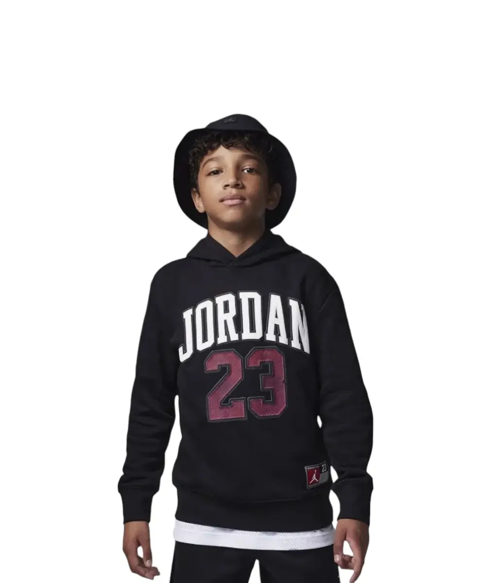 Jordan - Παιδική Μπλούζα Collegiate Fleece 95C479-023 Μαύρο