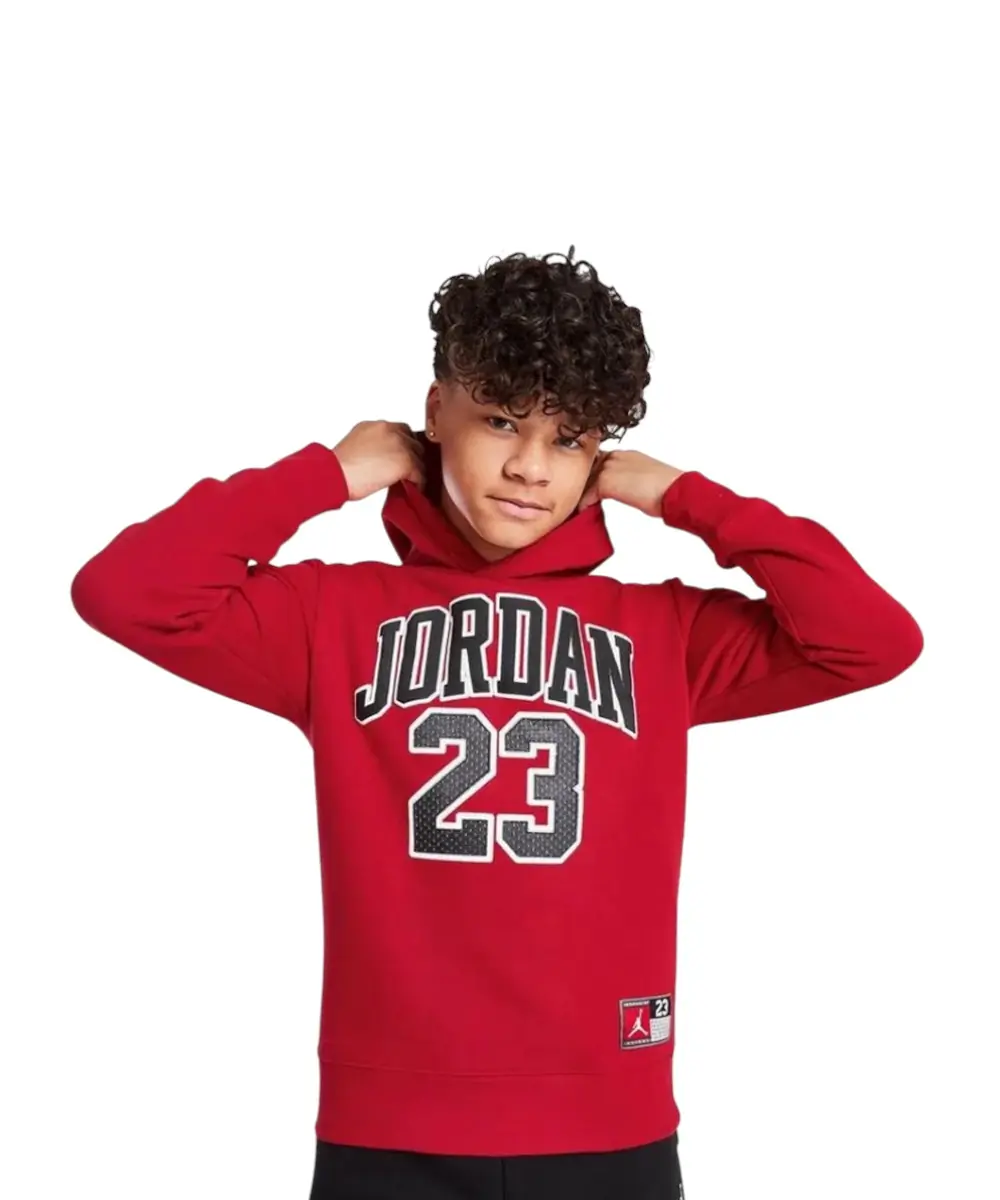 Jordan - Παιδική Μπλούζα Collegiate Fleece 95C479-R78 Κόκκινο