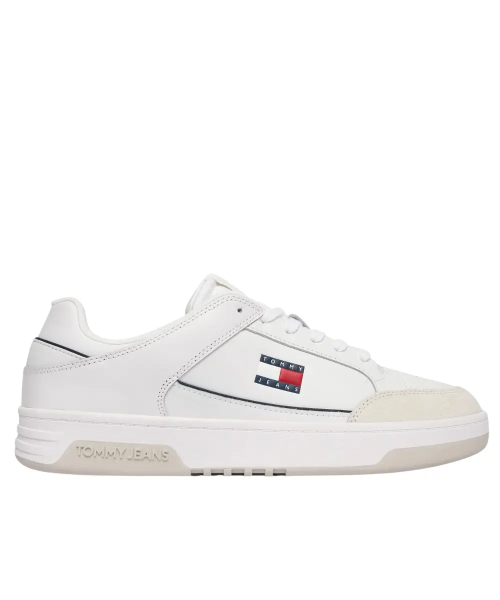 Tommy Hilfiger - Ανδρικά Sneakers Tjm Cupsole Leather EM0EM01660-YBS Λευκό