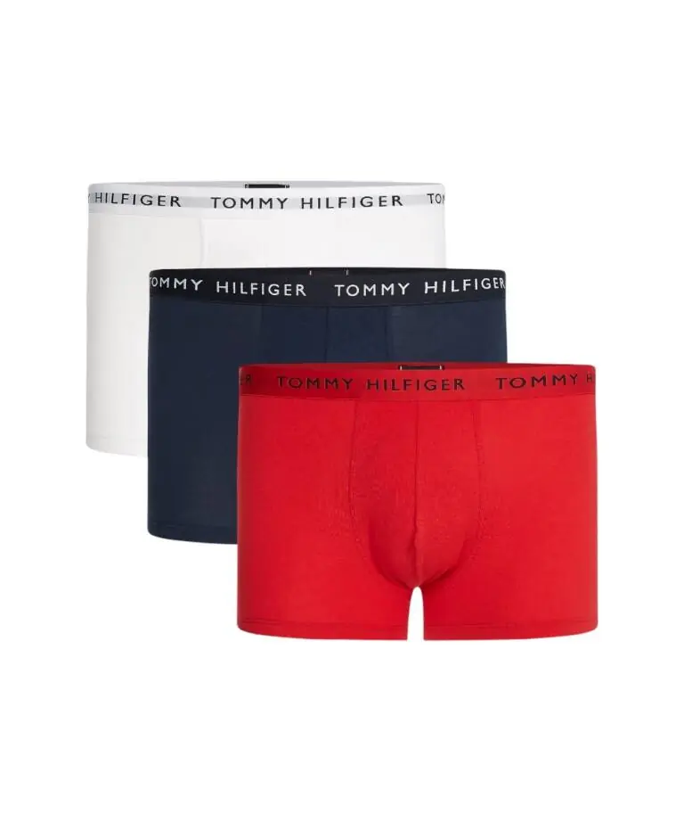 Tommy Hilfiger - Ανδρικά Μποξεράκια 3Pack Essential UM0UM02203-0WS Πολύχρωμο