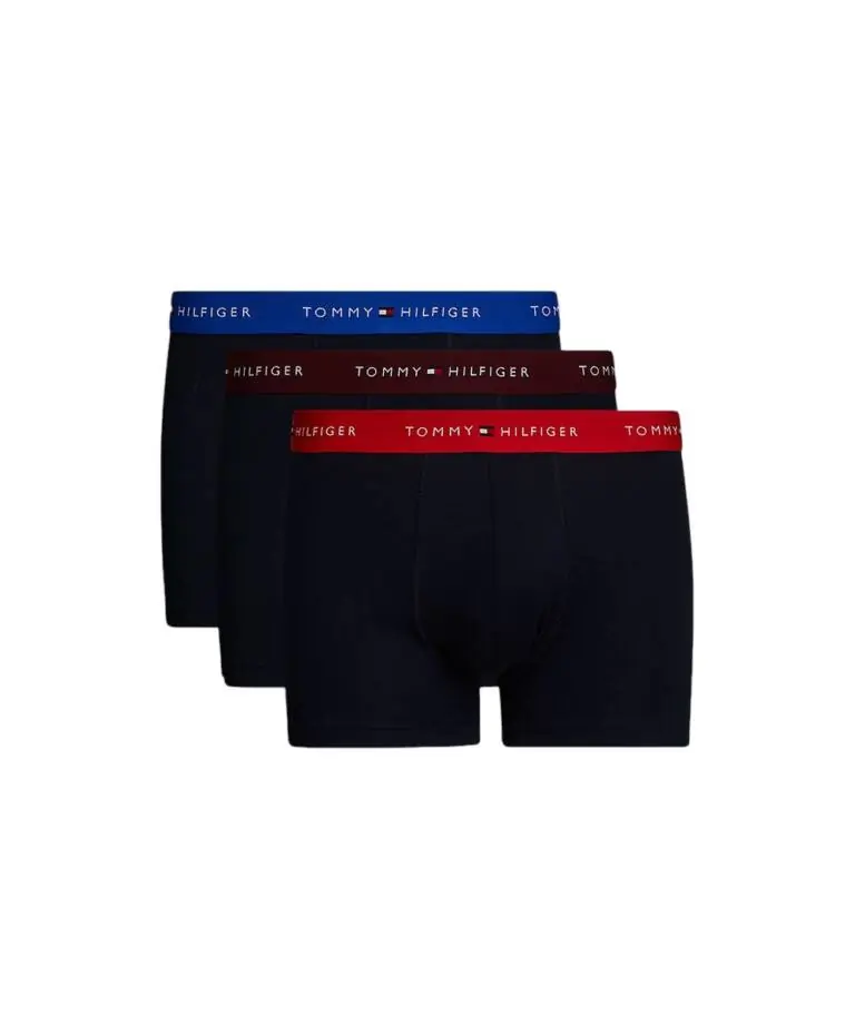 Tommy Hilfiger - Ανδρικά Μποξεράκια 3Pack Wb Trunk UM0UM02763-0K5 Μαύρο