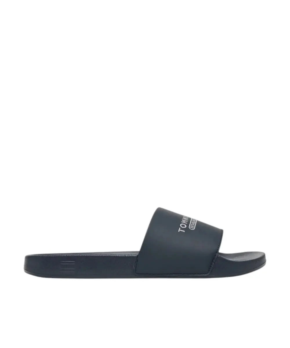 Tommy Hilfiger - Ανδρικές Παντόφλες  Raised Pool Slide FM0FM05761-DW5 Μπλε Σκούρο