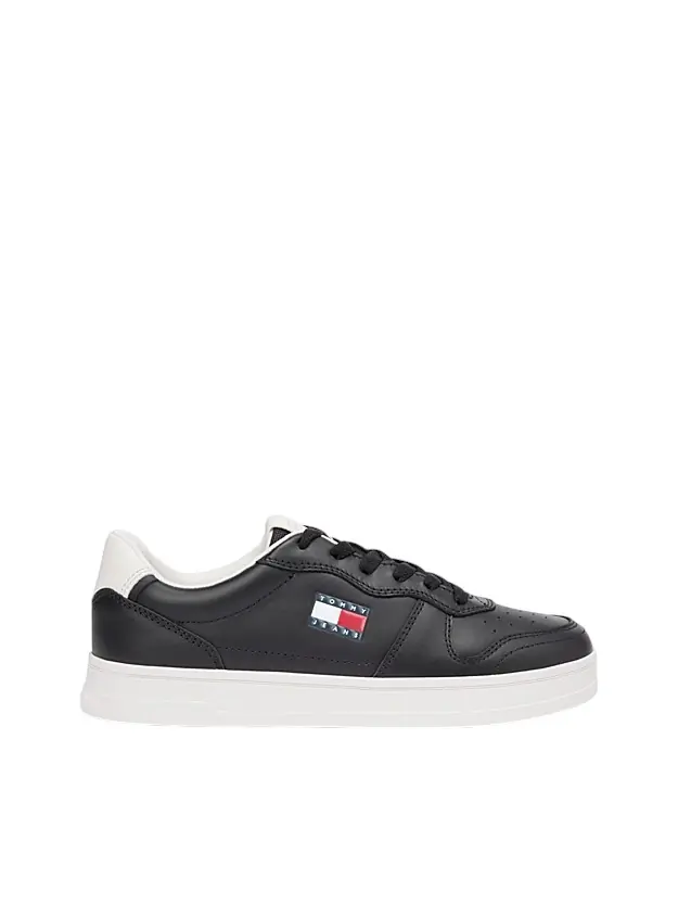 Tommy Hilfiger - Γυναικεία Sneakers The Greenwich Leather  EN0EN03006-BDS Μαύρο