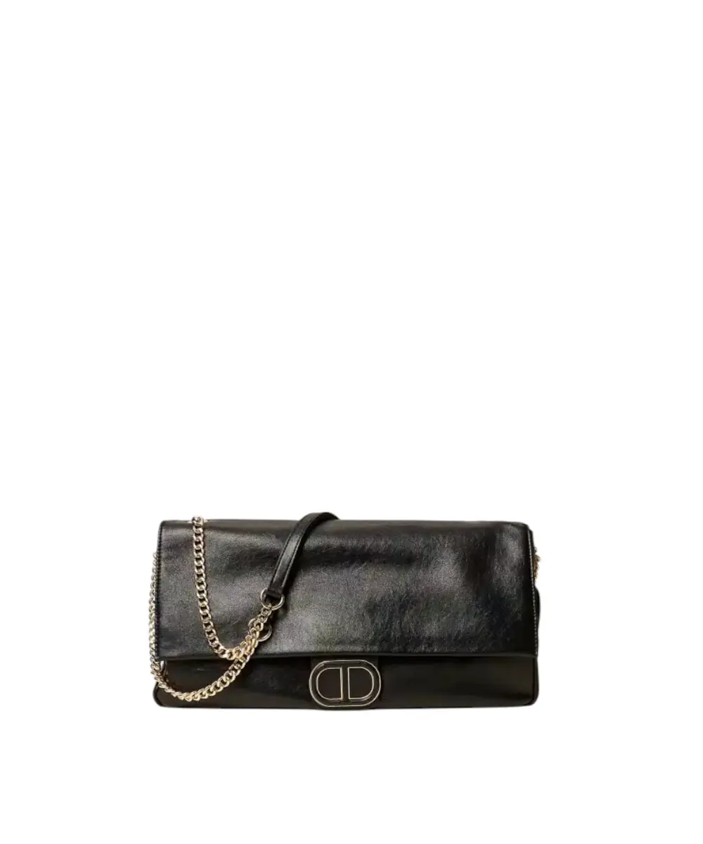 Twinset - Γυναικεία Τσάντα Soft Shoulder Oval T 252TD8120-00006 Μαύρο