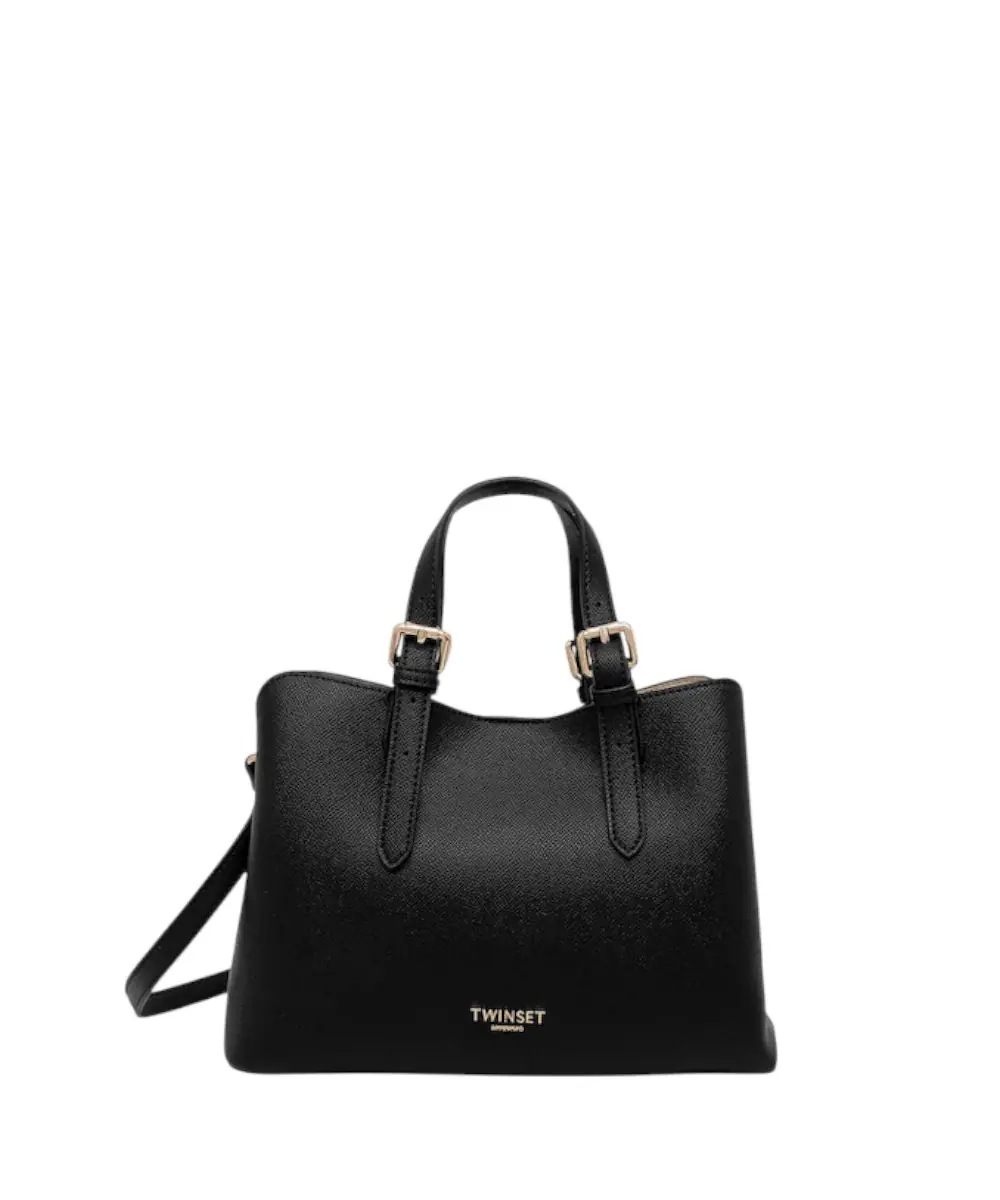 Twinset - Γυναικεία Τσάντα Tote Bag 261TB7181-10632 Μαύρο