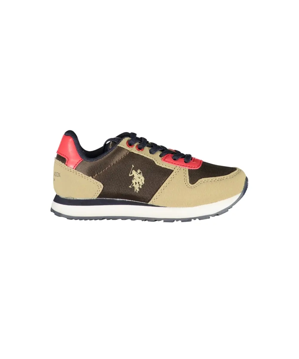 U.S. Polo Assn. - Παιδικά Sneakers Casual NOBIK011/KCNH1-BRWBEI01 Καφέ
