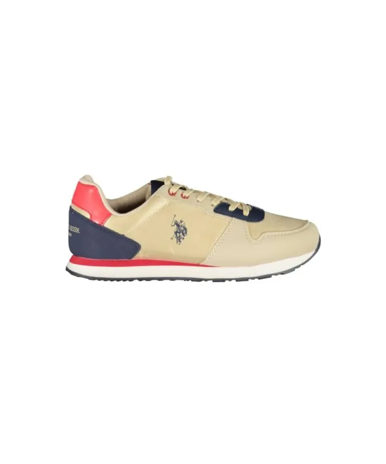 U.S. Polo Assn. - Παιδικά Sneakers Casual NOBIK011/KCNH1-LBE001 Μπεζ
