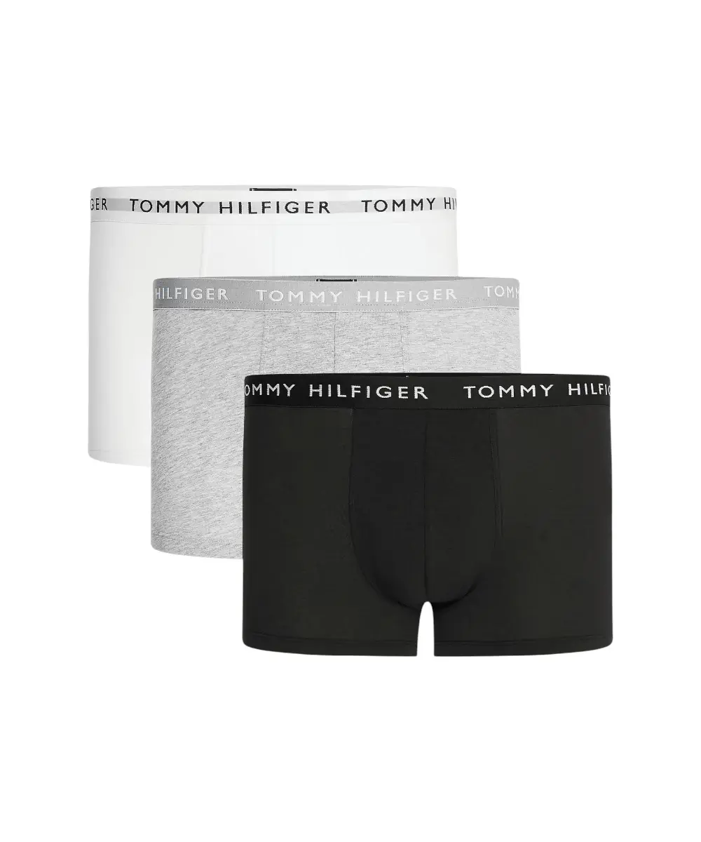 Tommy Hilfiger - Ανδρικά Μποξεράκια 3Pack Essential UM0UM02203-0XK Γκρι
