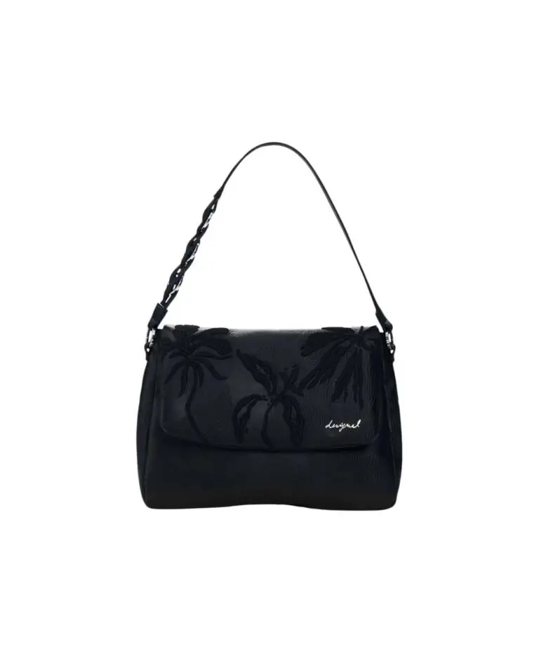 Desigual - Γυναικεία Τσάντα Ώμου Back_Mirenis Posadas 26SAKP31-2000 Μαύρο