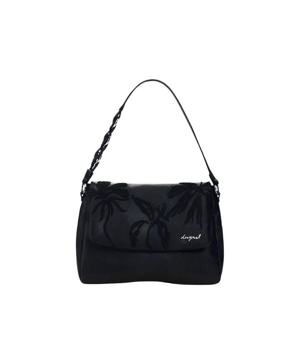 Desigual - Γυναικεία Τσάντα Ώμου Back_Mirenis Posadas 26SAKP31-2000 Μαύρο