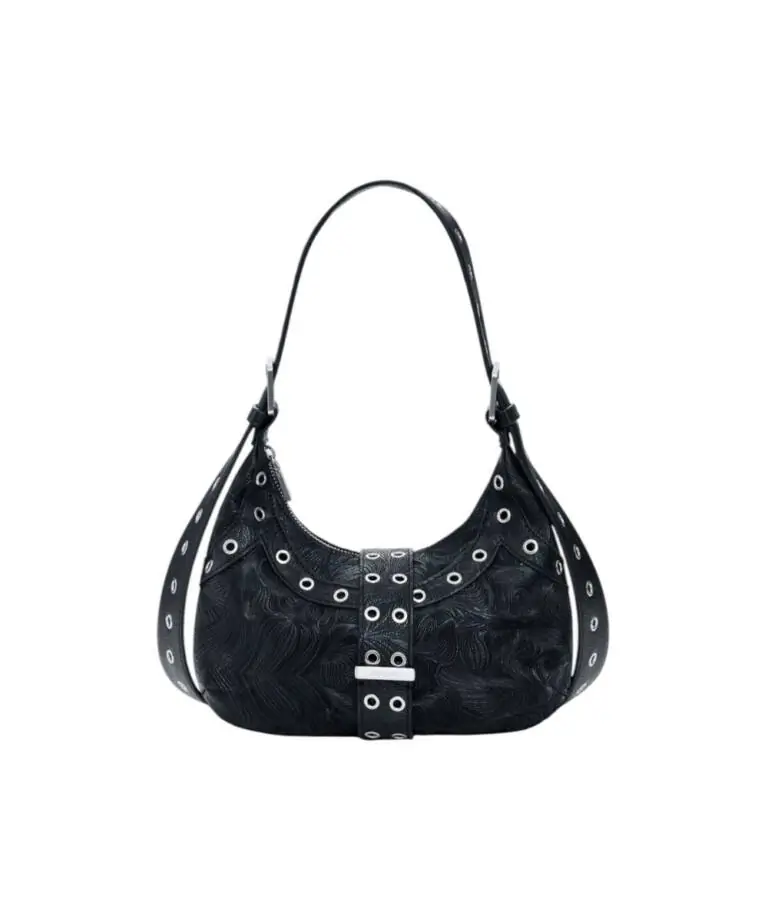 Desigual - Γυναικεία Τσάντα Ώμου Moonstone Margot Mini 26SAXP37-2000 Μαύρο