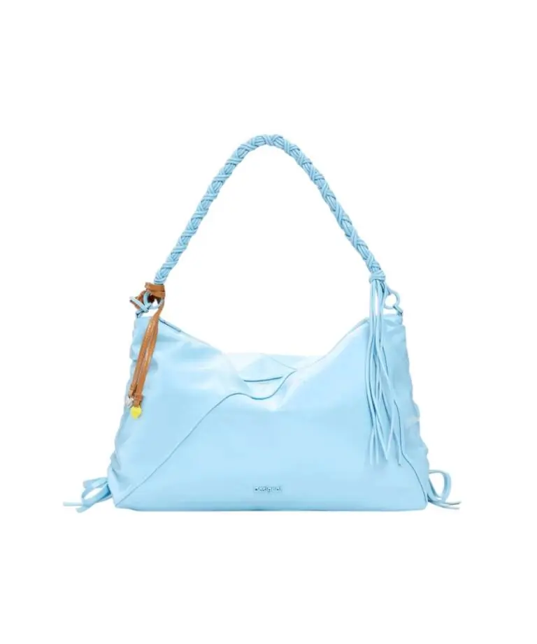 Desigual - Γυναικεία Τσάντα Ώμου Rodio Leiria 26SAXPBP-5048 Γαλάζιο