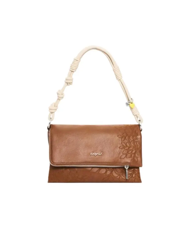 Desigual - Γυναικεία Τσάντα Ώμου Sierra Murano 26SAXPB8-6011 Καφέ