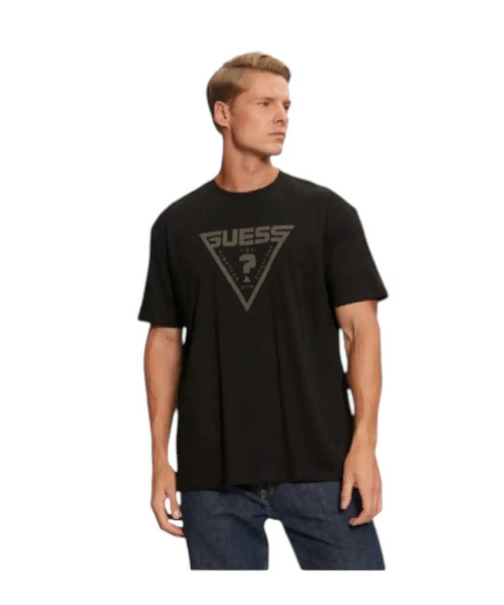 Guess - Ανδρικό T-shirt Essential Logo Z4BI02I3Z14-JBLK Μαύρο