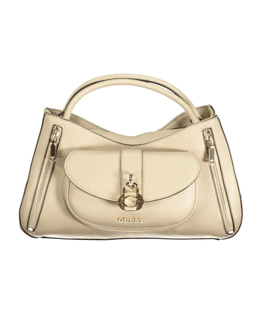 Guess - Γυναικεία Τσάντα Jessa Bag HWBG836206-TAU Εκρού
