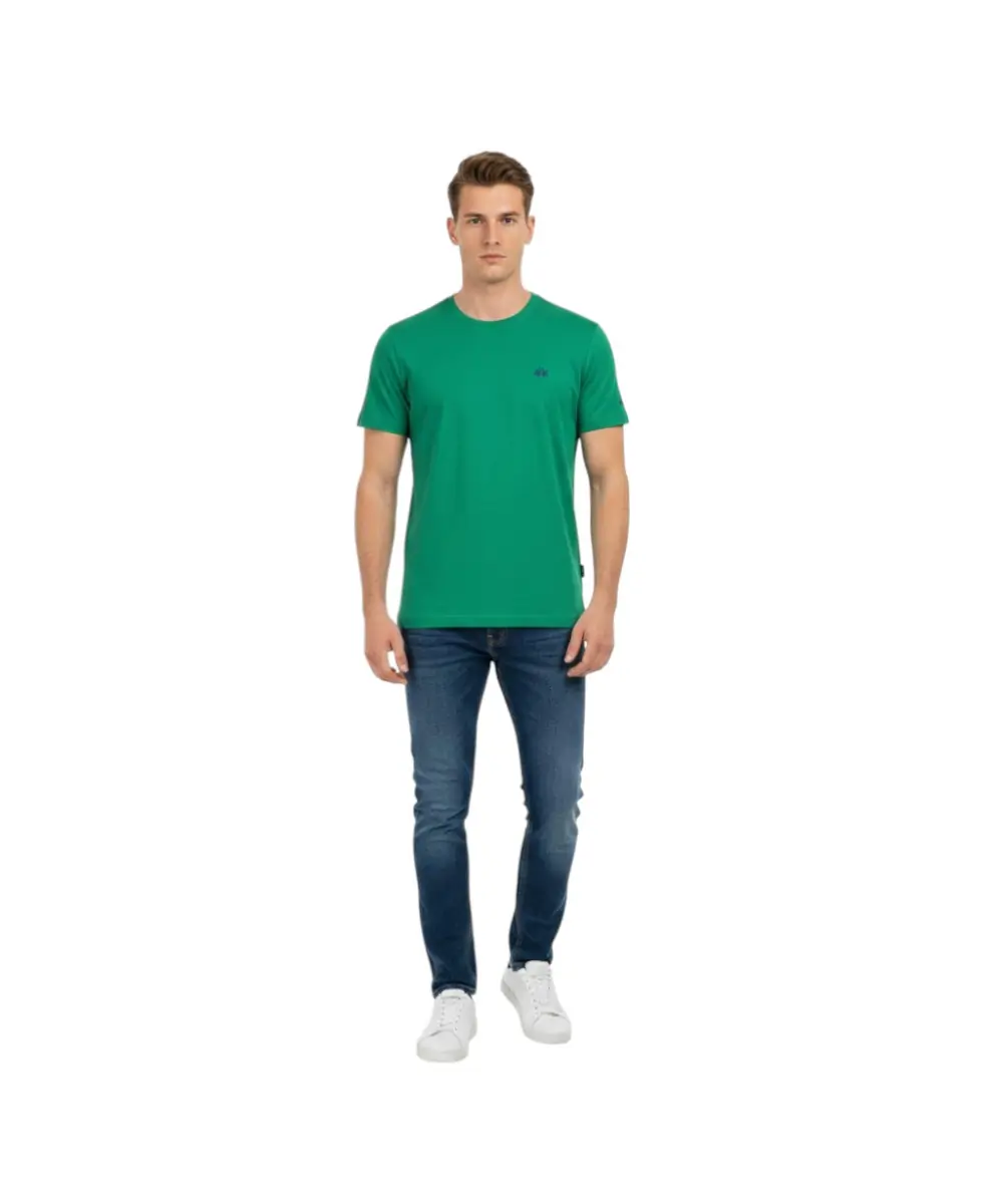 La Martina - Ανδρικό T-Shirt Heritage Regular Fit XMR010-JS206-03045 Πράσινο