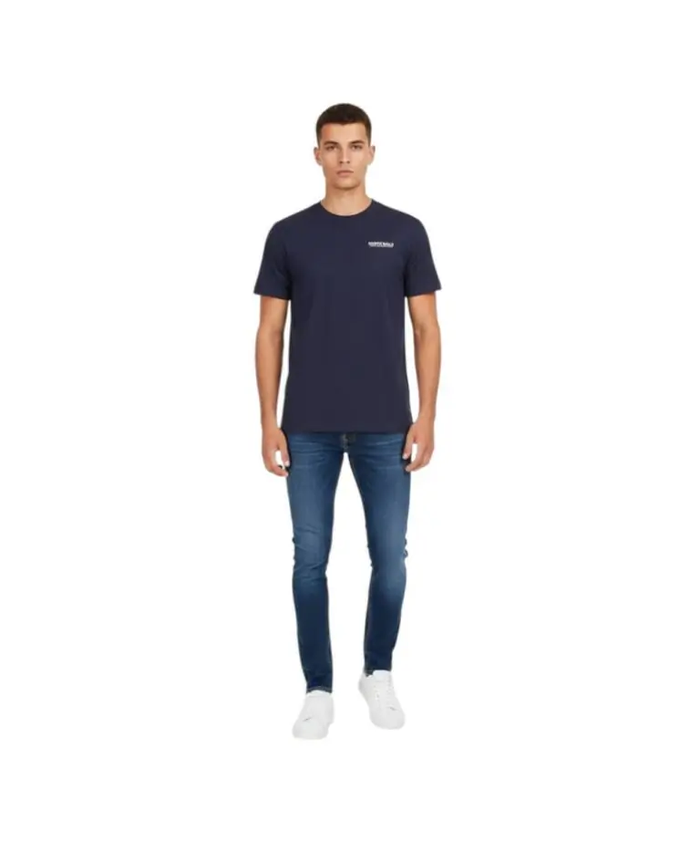 North Sails - Ανδρικό T-shirt Κοντομάνικο 996042-000-0802 Μπλε