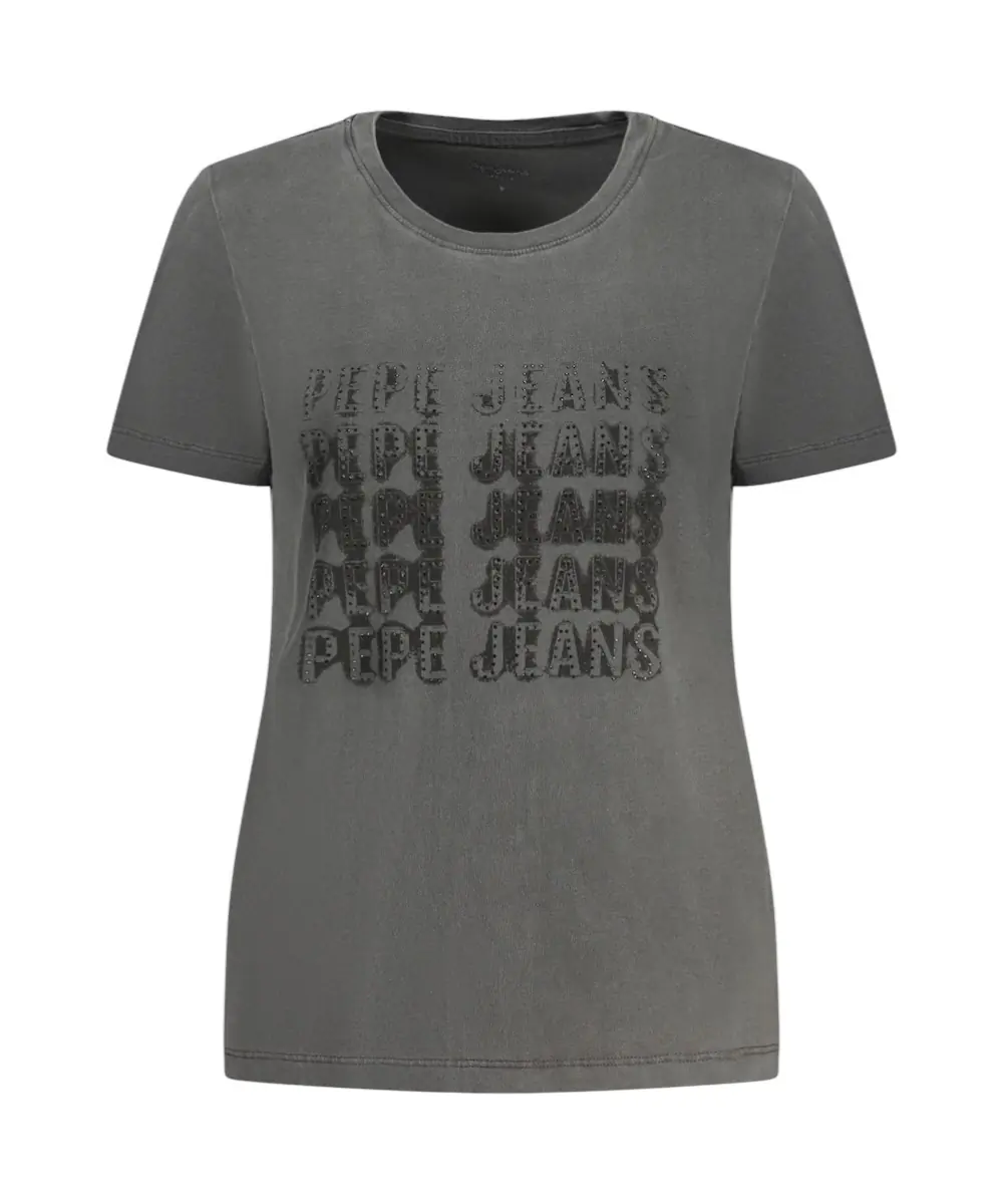 Pepe Jeans - Γυναικείο T-shirt Bree  PL5000088-990 Μαύρο
