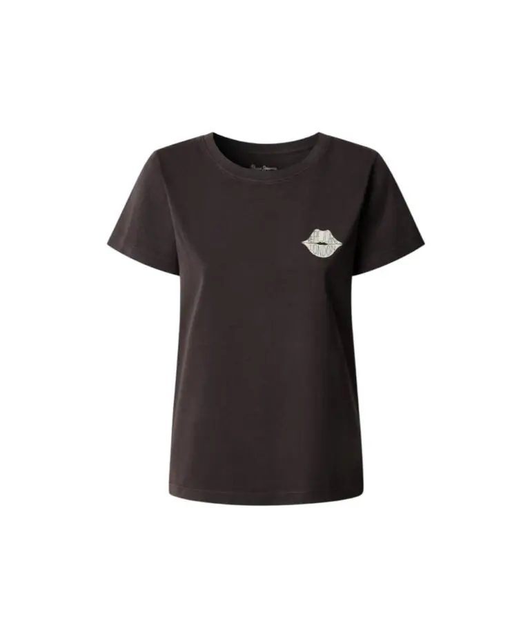 Pepe Jeans - Γυναικείο T-shirt Brule PL5000082-999 Μαύρο