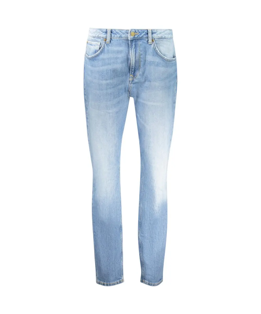 Pepe Jeans - Γυναικείο Παντελόνι Τζιν Violet Taper Fit PL20459182-000 Μπλε Ανοιχτό