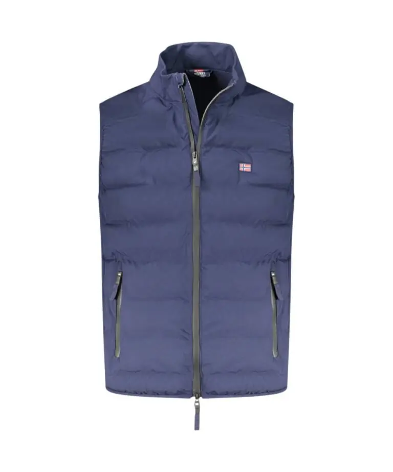 Scuola Nautica Italiana - Ανδρικό Αμάνικο Μπουφάν 859131-NAVY Μπλε Ναυτικό