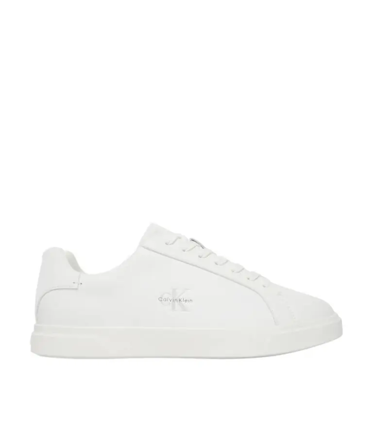 Calvin Klein - Γυναικεία Sneakers Low Pro Cups Lth Ml HW0HW03146-0K4 Λευκό