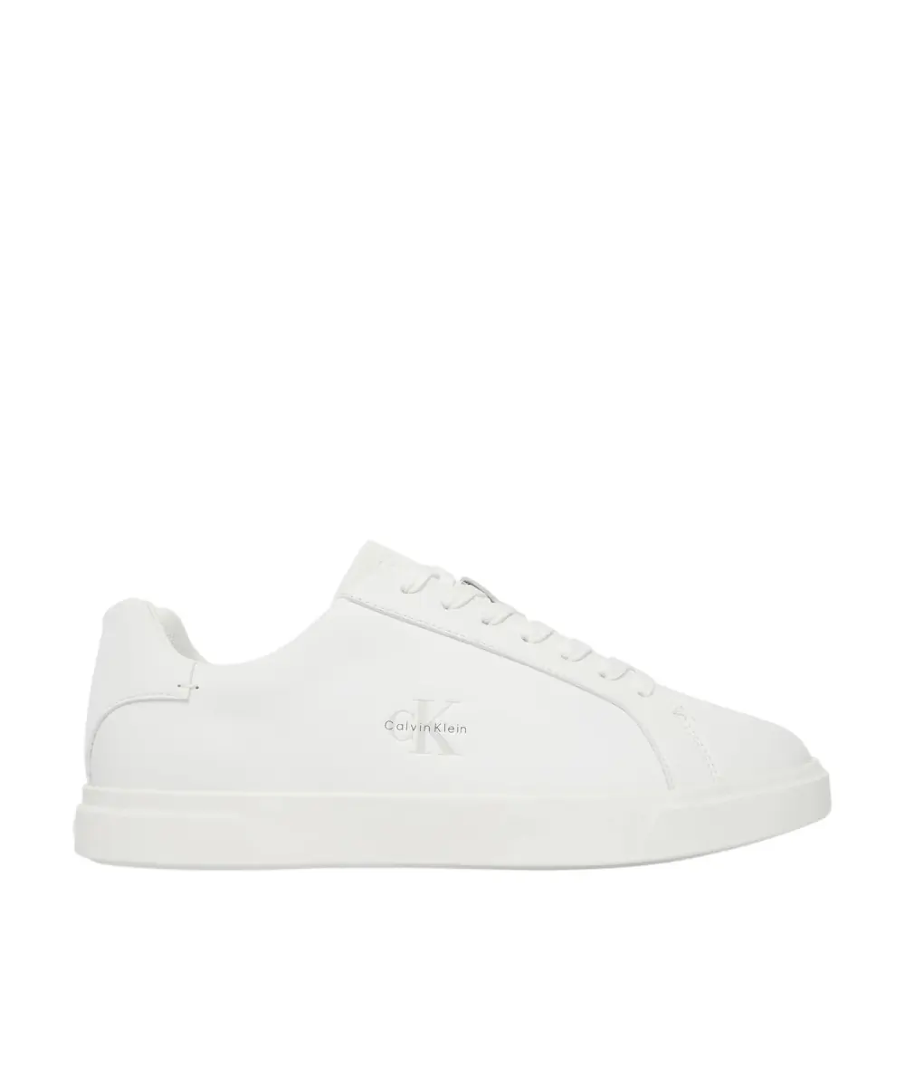 Calvin Klein - Γυναικεία Sneakers Low Pro Cups Lth Ml HW0HW03146-0K4 Λευκό