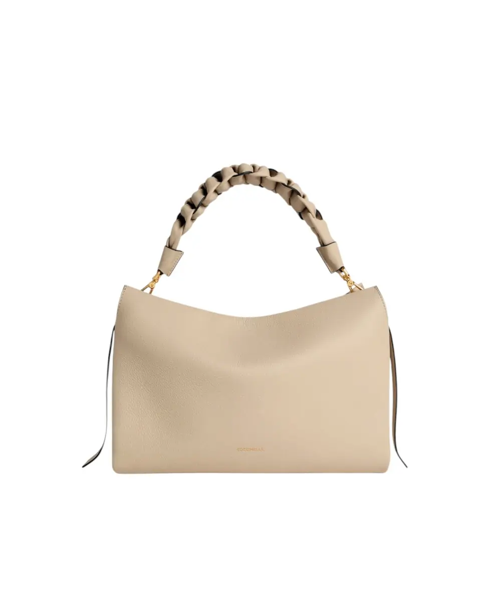 Coccinelle - Γυναικεία τσάντα Ώμου Boheme E1M50190201-700 Μπεζ