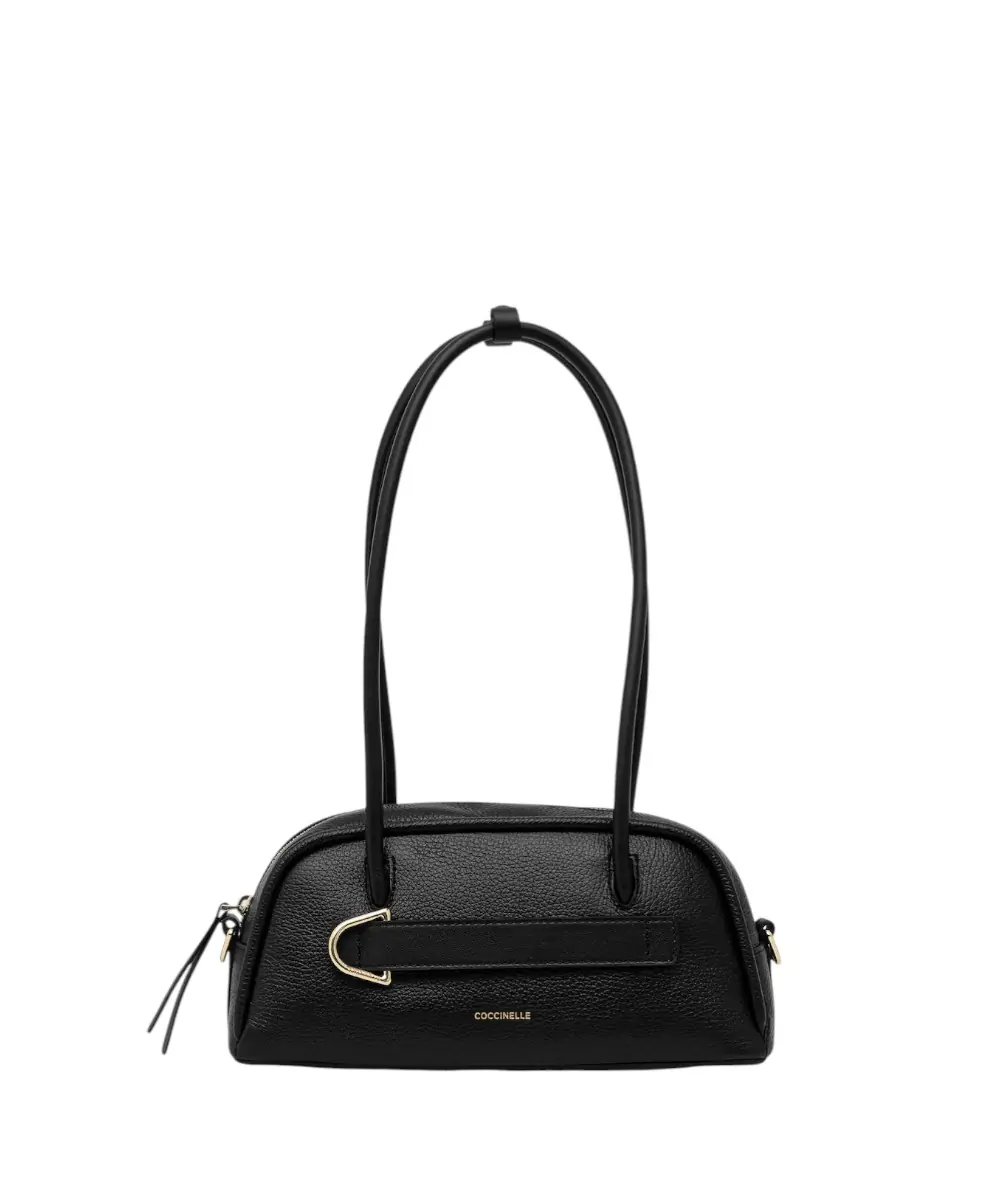 Coccinelle - Γυναικεία τσάντα Ώμου Lepaki E1U4A120201-001 Μαύρο
