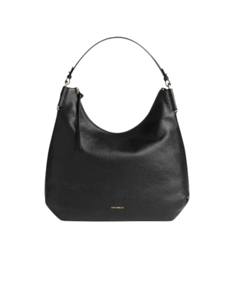 Coccinelle - Γυναικεία τσάντα Ώμου Rebekka Medium E1T95130101-001 Μαύρο