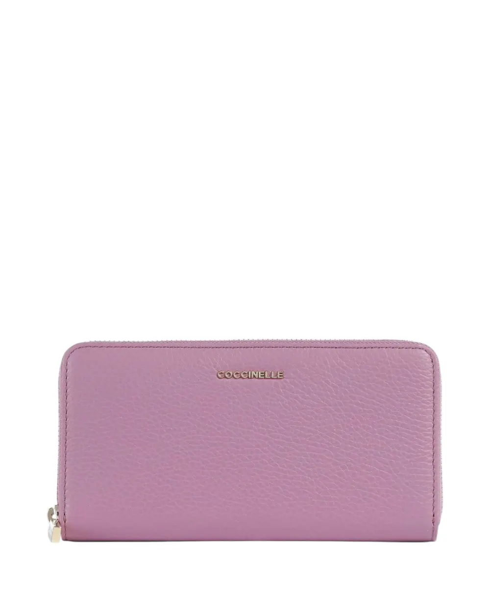 Coccinelle - Γυναικείο Πορτοφόλι Metallic Large E2MW5113201-P19 Βιολετί