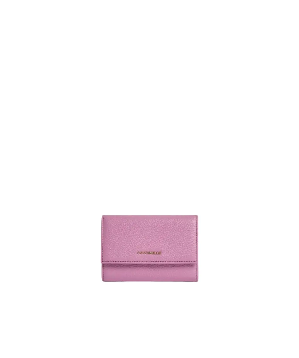 Coccinelle - Γυναικείο Πορτοφόλι Metallic Medium E2MW5116601-P19 Λιλά