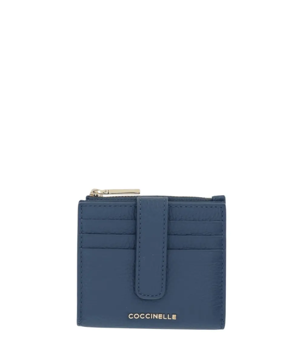 Coccinelle - Γυναικείο Πορτοφόλι Metallic Soft E2MW511F701-B27 Μπλε