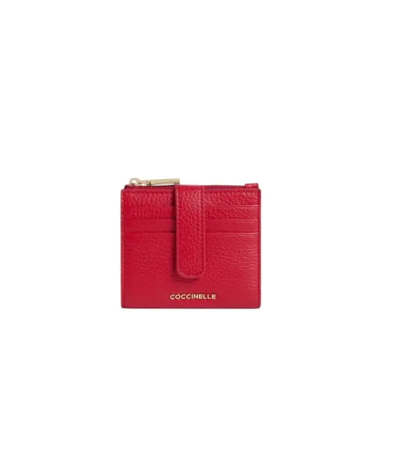 Coccinelle - Γυναικείο Πορτοφόλι Metallic Soft E2MW511F701-R02 Κόκκινο