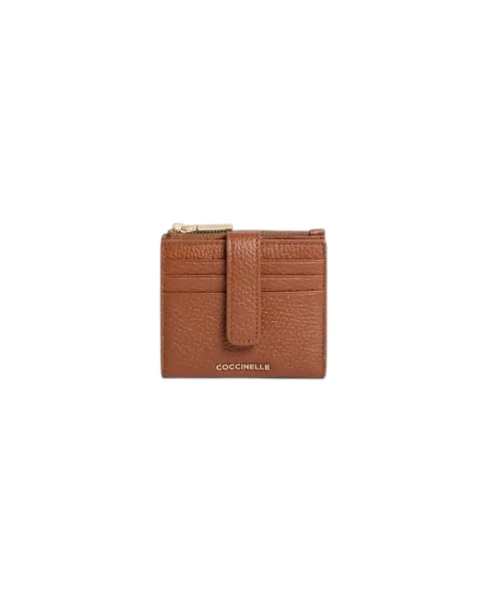 Coccinelle - Γυναικείο Πορτοφόλι Metallic Soft E2MW511F701-W11 Καφέ