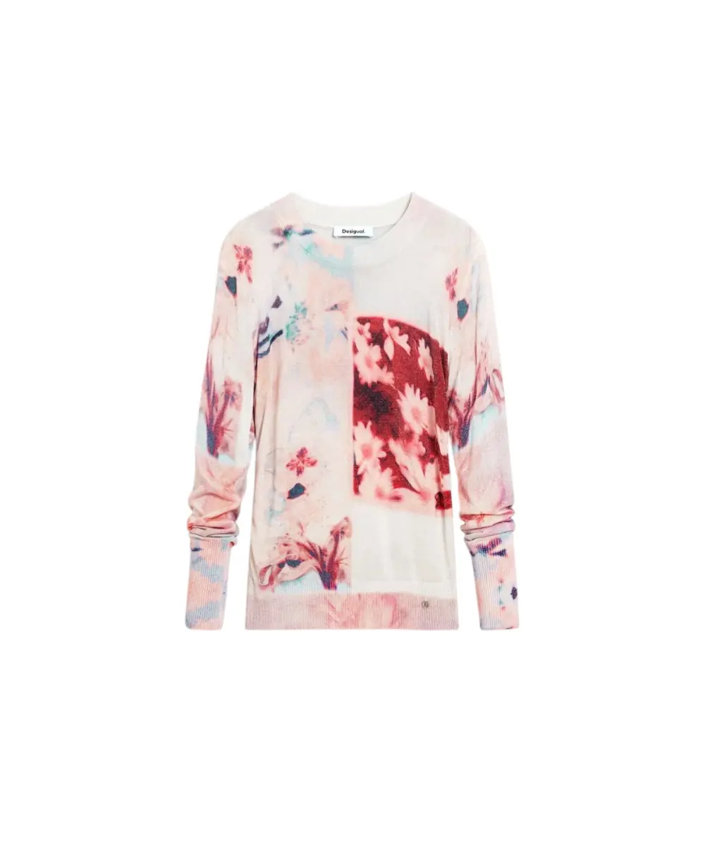 Desigual - Γυναικεία Μπλούζα Copenhague 26SWJF13-3021 Ροζ