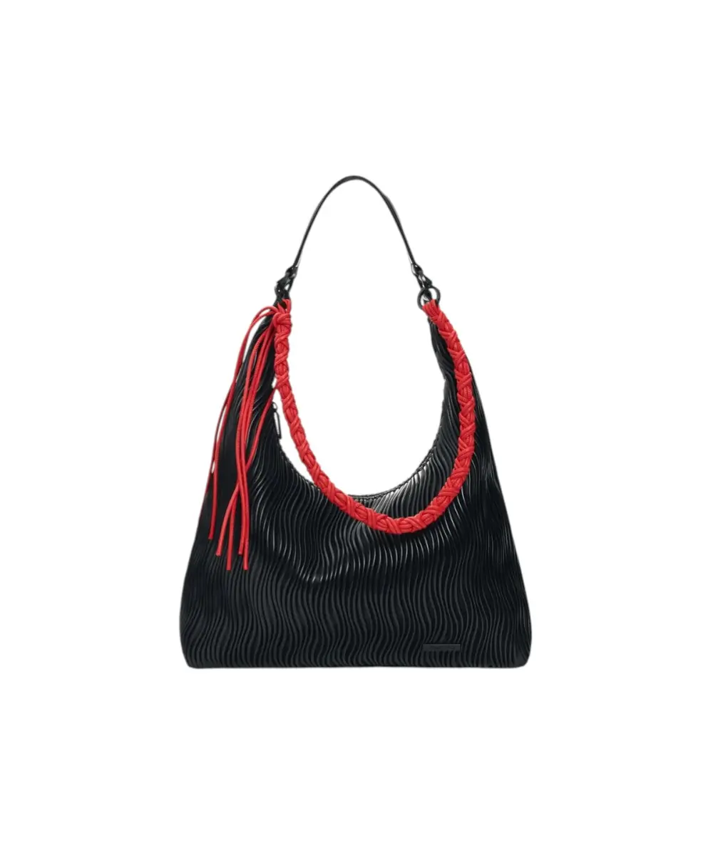 Desigual - Γυναικεία Τσάντα Ώμου Litio Samarra 26SAXP54-2000 Μαύρο